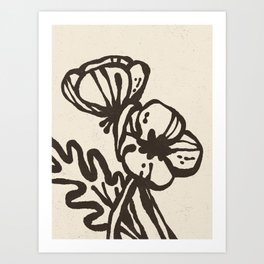 Poppies | Cortado Series Art Print