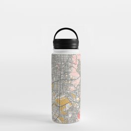 Kyoto city map Water Bottle