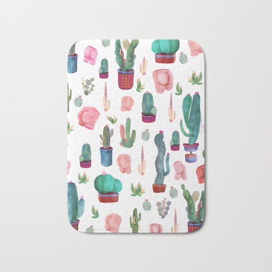 cactus and butts Bath Mat