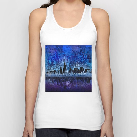 chicago Unisex Tank Top