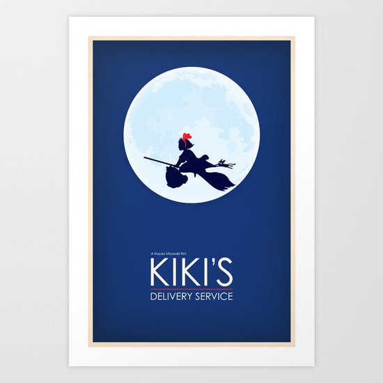 Kiki's Delivery Service Art Print