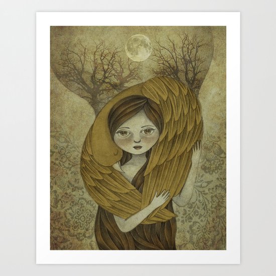 To Innocence Art Print
