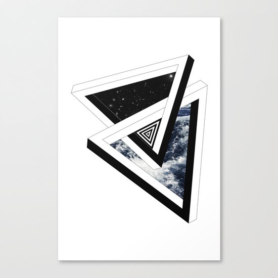 Above & Below Canvas Print