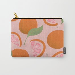 Pink Grapefruit  Carry-All Pouch