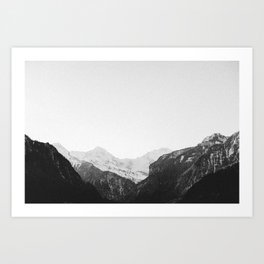 THE MOUNTAINS III / Switzerland Art Print
