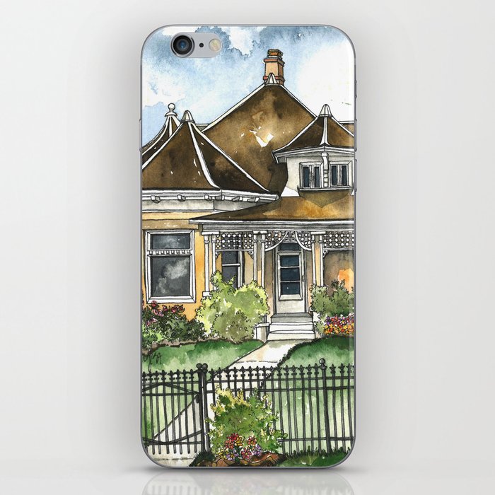 The House on Spring Lane iPhone Skin