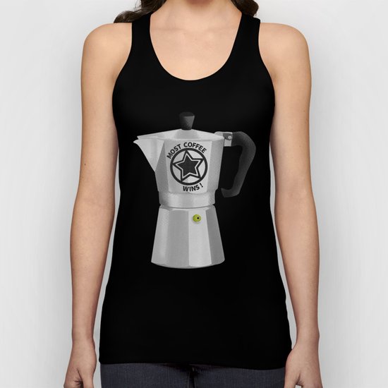 Most Coffee Wins Unisex Tank Top
