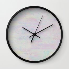 Soft grey texture with polarization Wall Clock