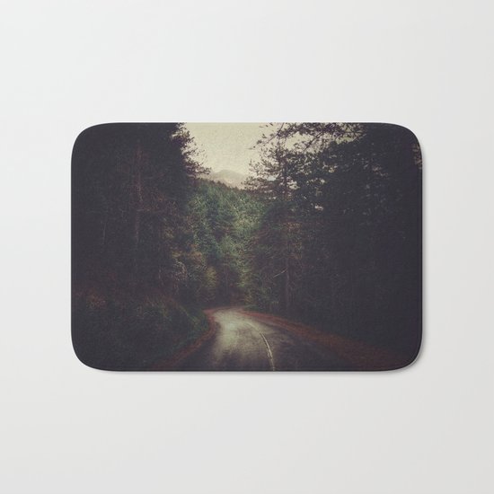 Wander inside the mountains Bath Mat