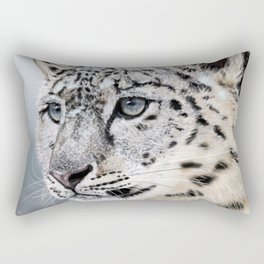 Snow Leopard Rectangular Pillow