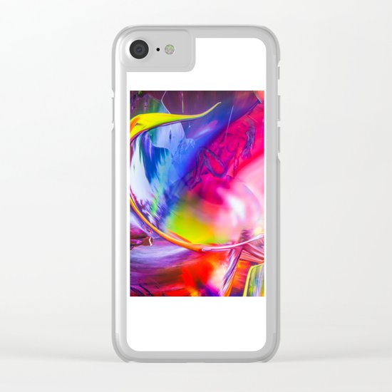 Relaxed into the weekend Clear iPhone Case