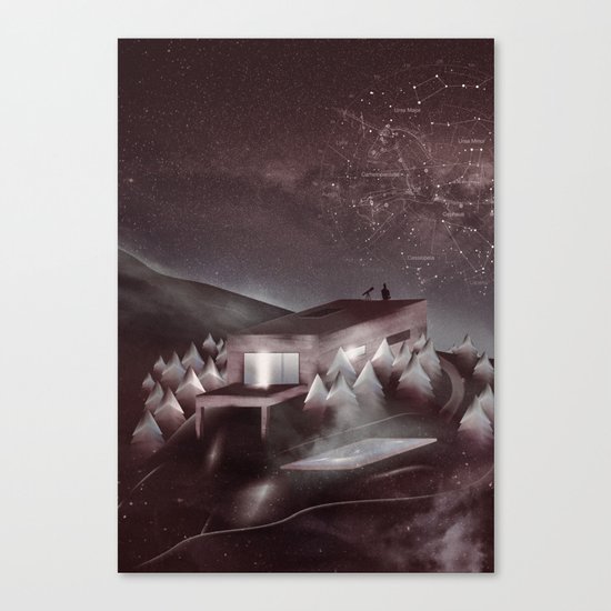 Night Sky Stories Canvas Print
