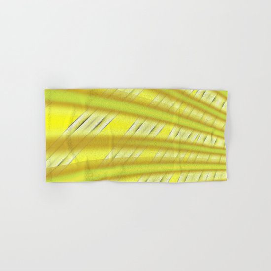 Fractal Play in Citruslicious Hand & Bath Towel