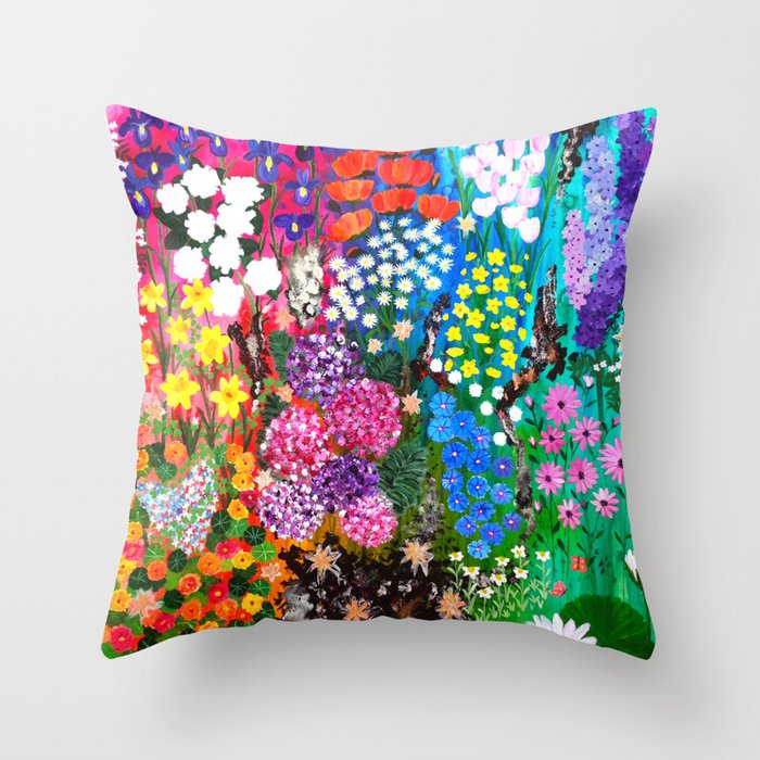 Life is a Tapestry Throw Pillow