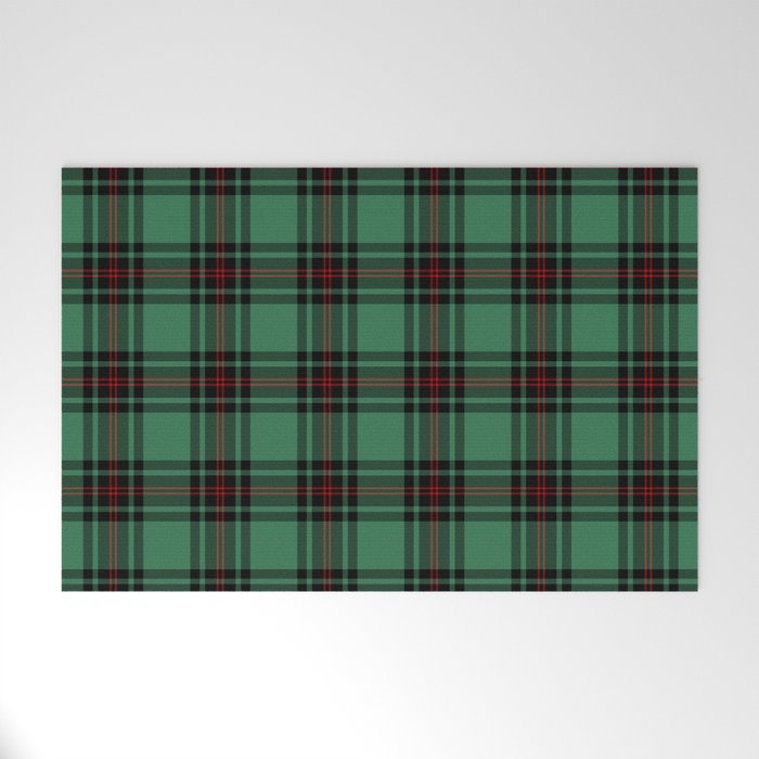 Fife District Tartan Welcome Mat