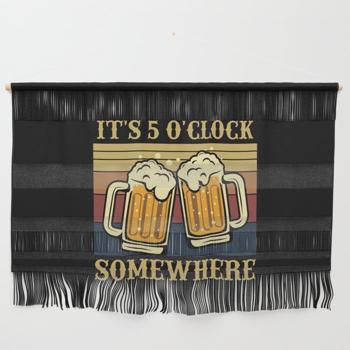 Funny Beer Lover Saying Wall Hanging