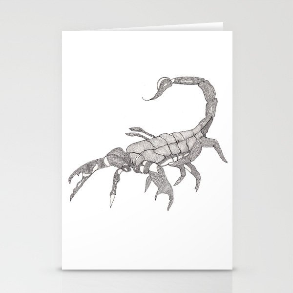 scorpion Stationery Cards