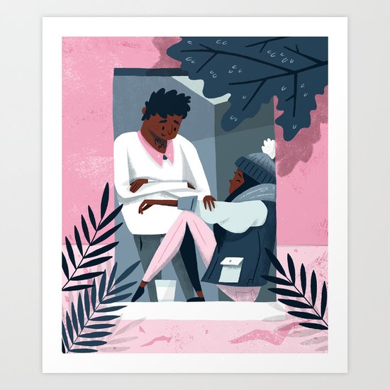 Friends Art Print