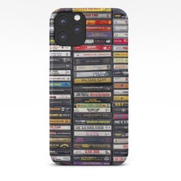 Old 80's & 90's Hip Hop Tapes iPhone Case