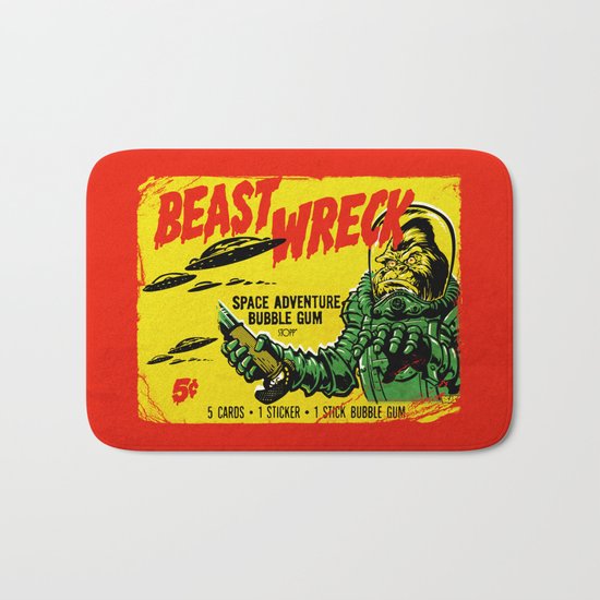 BEASTWRECK ATTACKS! Bath Mat
