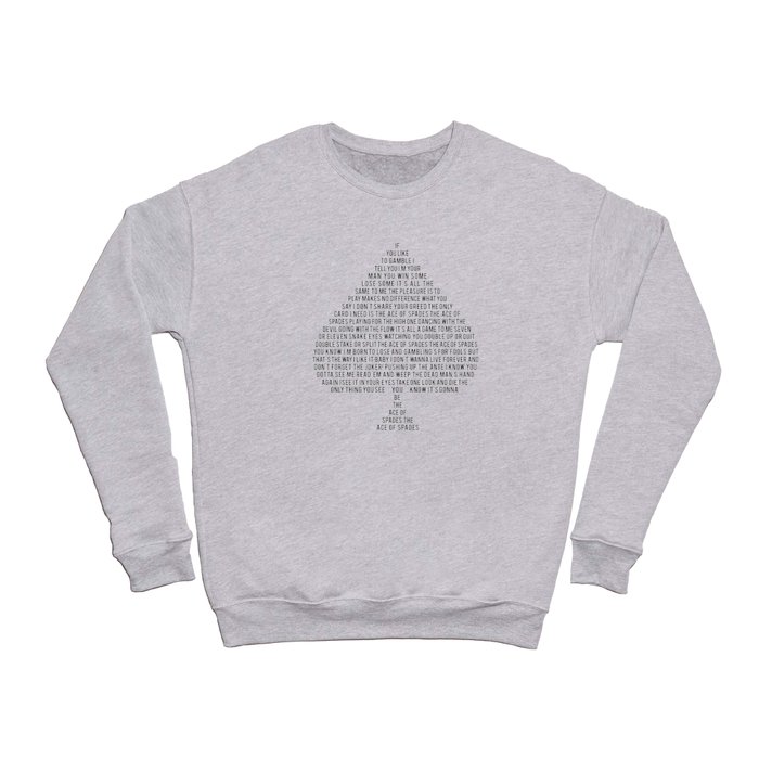 The Ace of Spades Crewneck Sweatshirt