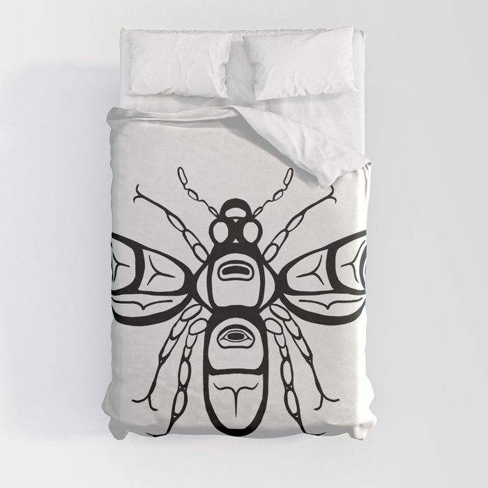 Bee-line Duvet Cover