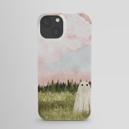 Cotton candy skies iPhone Case