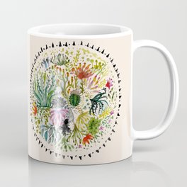 Succulents Mandala Coffee Mug