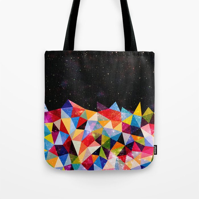 Space Shapes Tote Bag