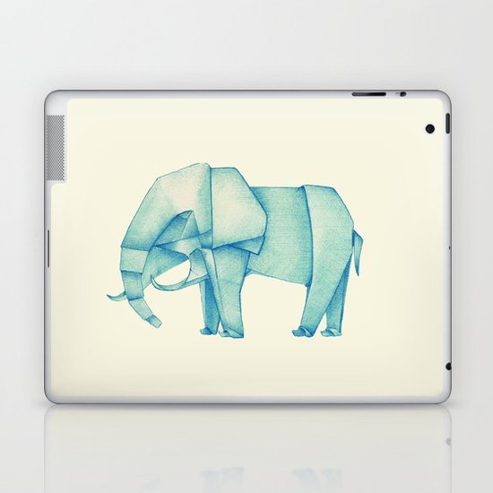 Paper Elephant Laptop & iPad Skin