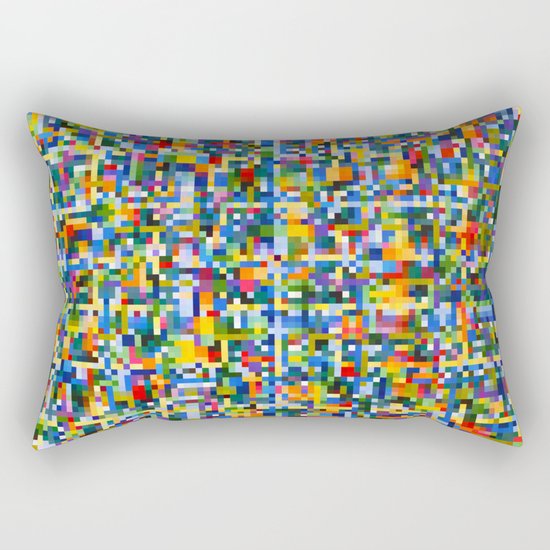 Dancing Star Detail Rectangular Pillow