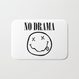 No Drama. Badematte | Funny, Music, Movies & TV, Typography 