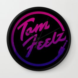 Tom Feelz Logo Wall Clock