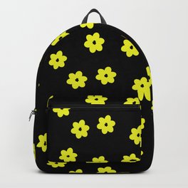 small yellow bib flowers Backpack
