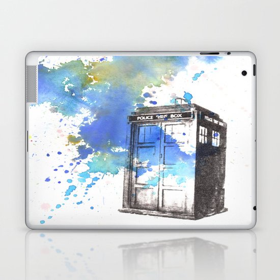 Doctor Who Tardis Laptop & iPad Skin