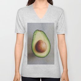 Avocado Love (3)  V Neck T Shirt