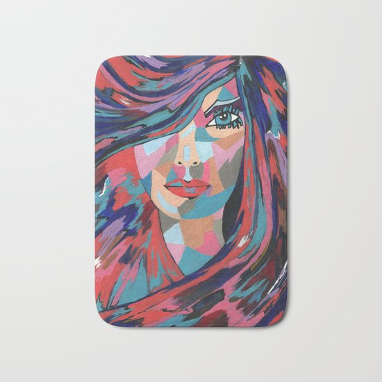 Psychedelic Jane Bath Mat