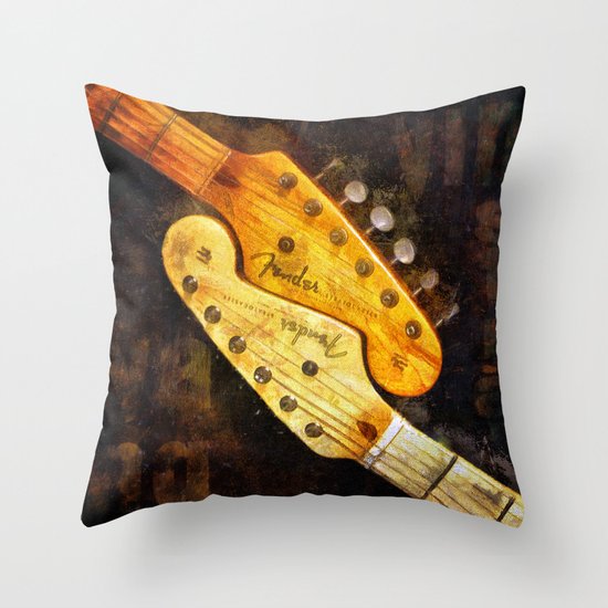 YinYang Strat Throw Pillow
