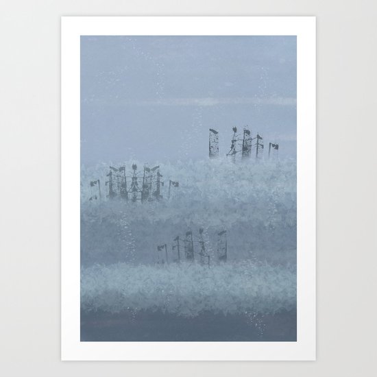 Crystal City Art Print