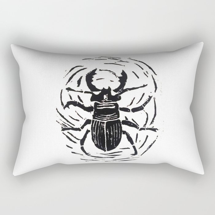 stag beetle Rectangular Pillow