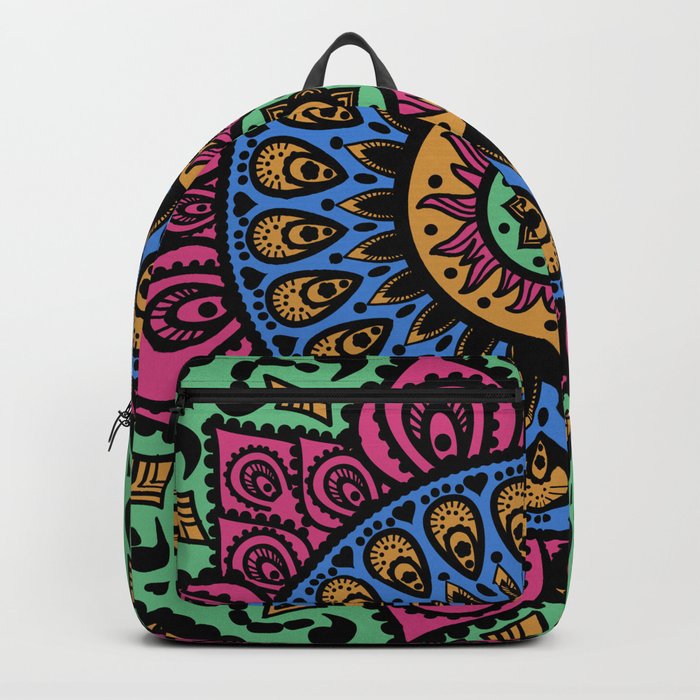 Mandala Technicolor Backpack