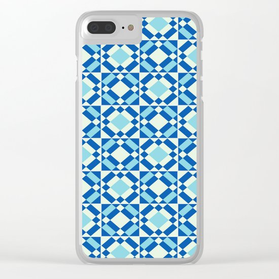 Azulejos 9 Clear iPhone Case