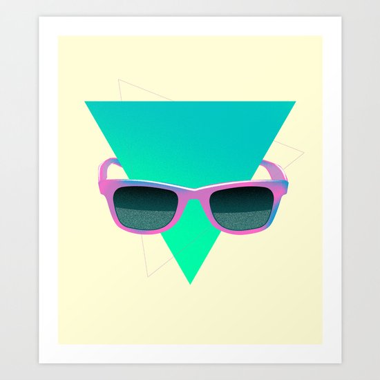 Great 80's I. Art Print