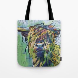 Scottish Highland Cow Tote Bag