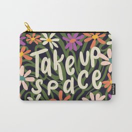 Take Up Space Flower Garden Carry-All Pouch