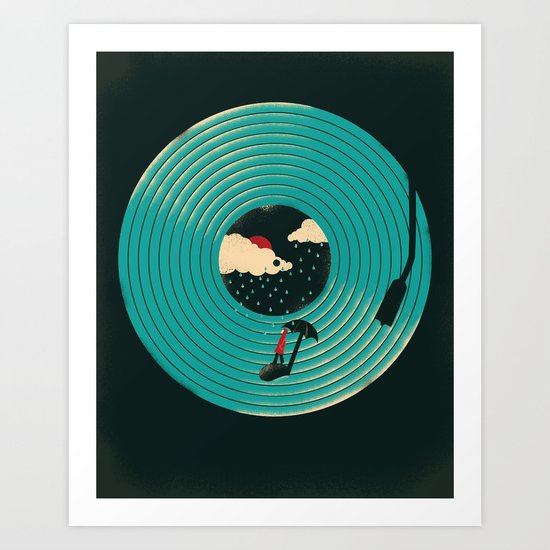 Songs for a Rainy Day Art Print