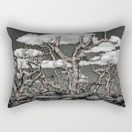 Dark Fantasy Landscape Artwork Rectangular Pillow