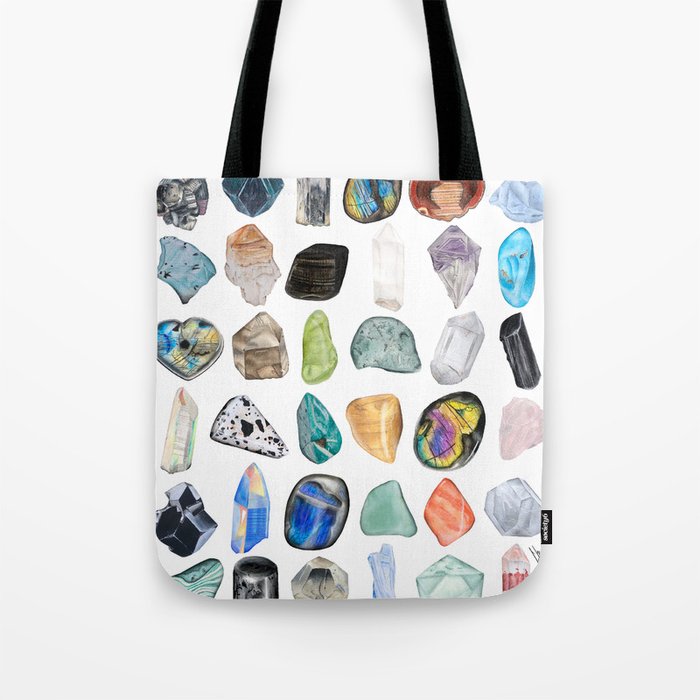 Illuminated Structure: Mineral Party 2 Tote Bag