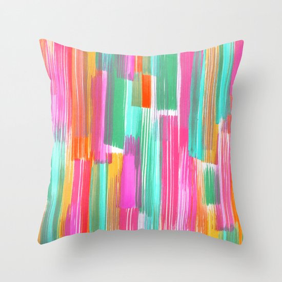 Colourplay Throw Pillow