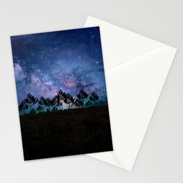 night in space Stationery Card